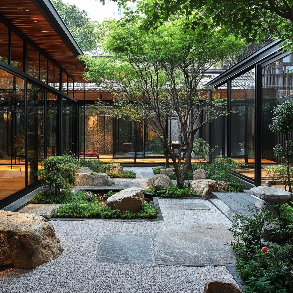 禅意庭院设计