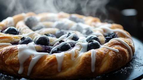 蓝莓新鲜水果酥