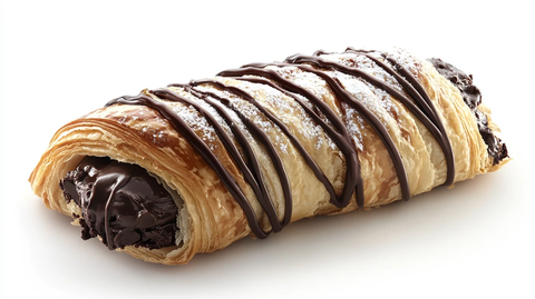 巧克力牛角包