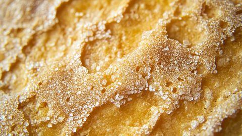 焦糖饼干表面细节