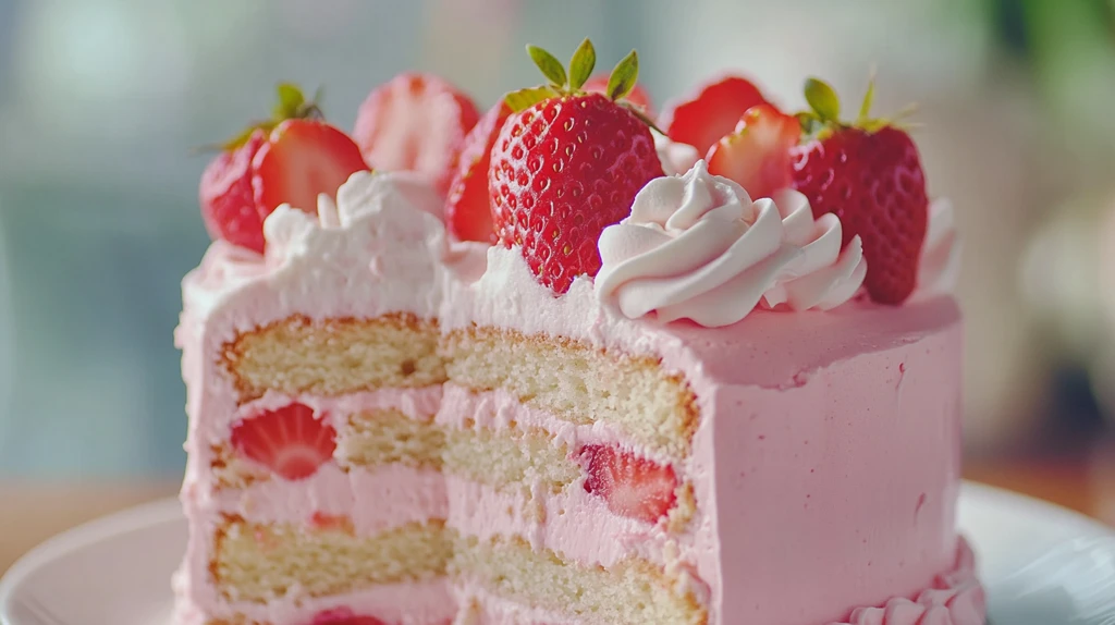 草莓蛋糕手作