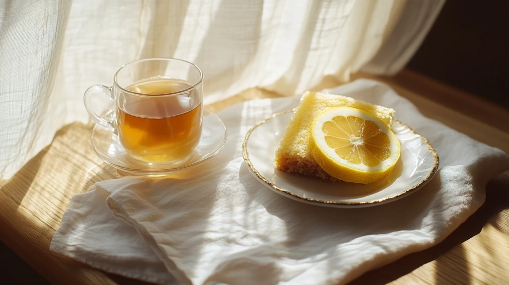 热柠檬热柠檬茶