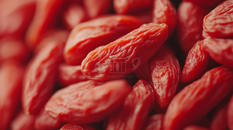 高清人参红枣背景