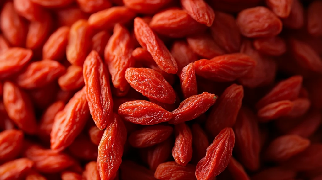 宁夏红枸杞干果特写