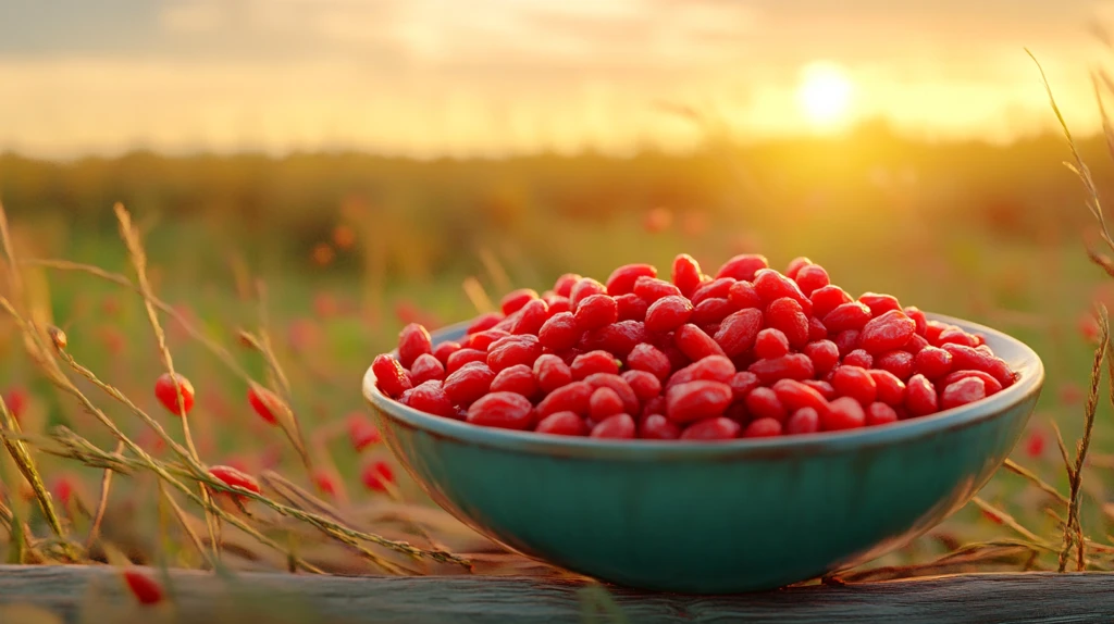 高清唯美红小豆背景