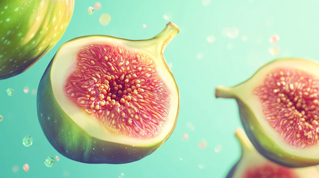 无花果包装插画