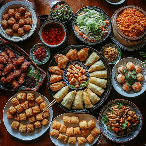 特色小吃客家小吃套餐