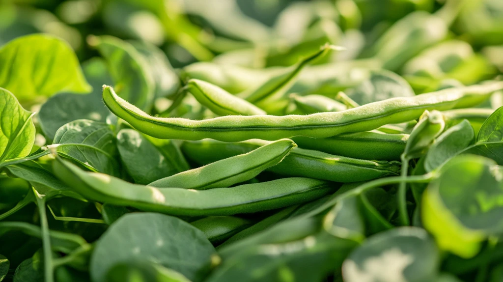 豆类农产品果实豆角地