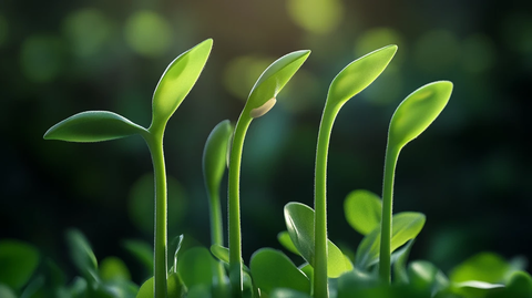 电脑壁纸小苗秧