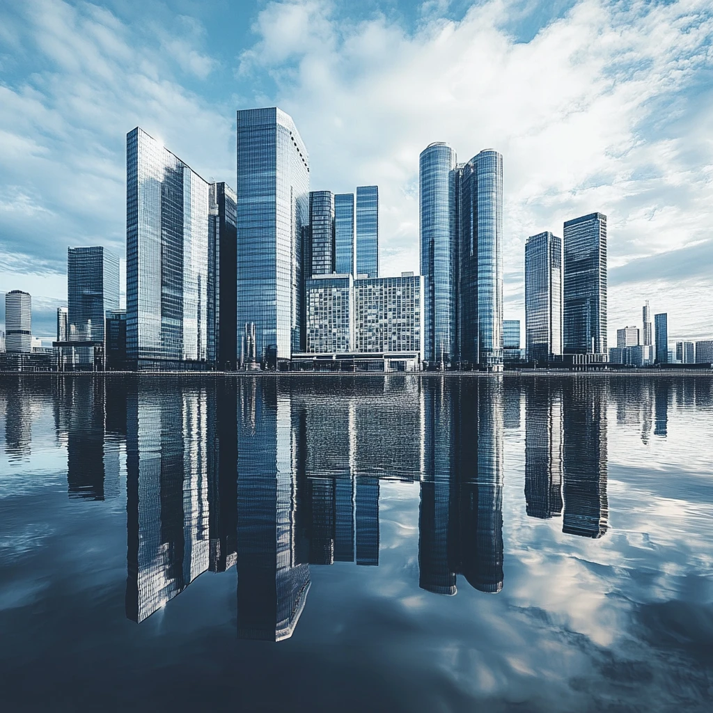 钱江世纪城建筑高清