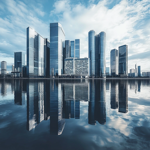 钱江世纪城建筑高清