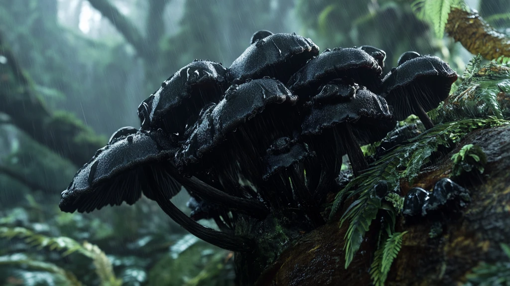 唯美森林野生菌