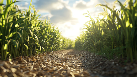 甘蔗园晨光