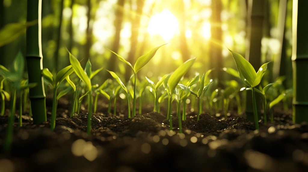 绿色环保竹林壁纸