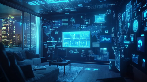 智能家居仪表板