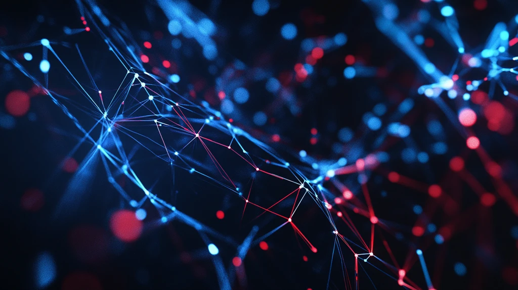 红蓝科技无限背景