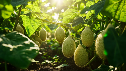 成熟的毛豆阳光灿烂