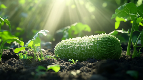 高清唯美水果黄瓜特写