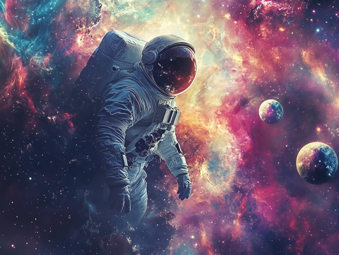 星球宇航员壁纸