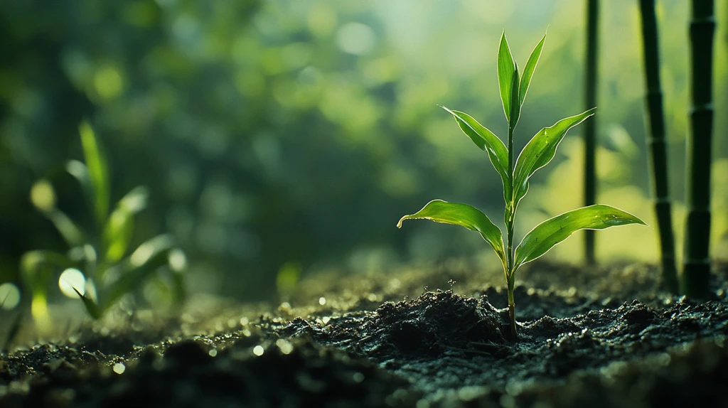 电脑壁纸小苗秧