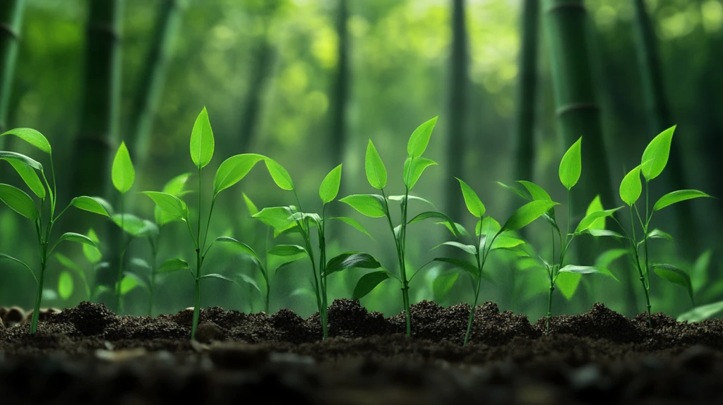 绿色环保竹林壁纸