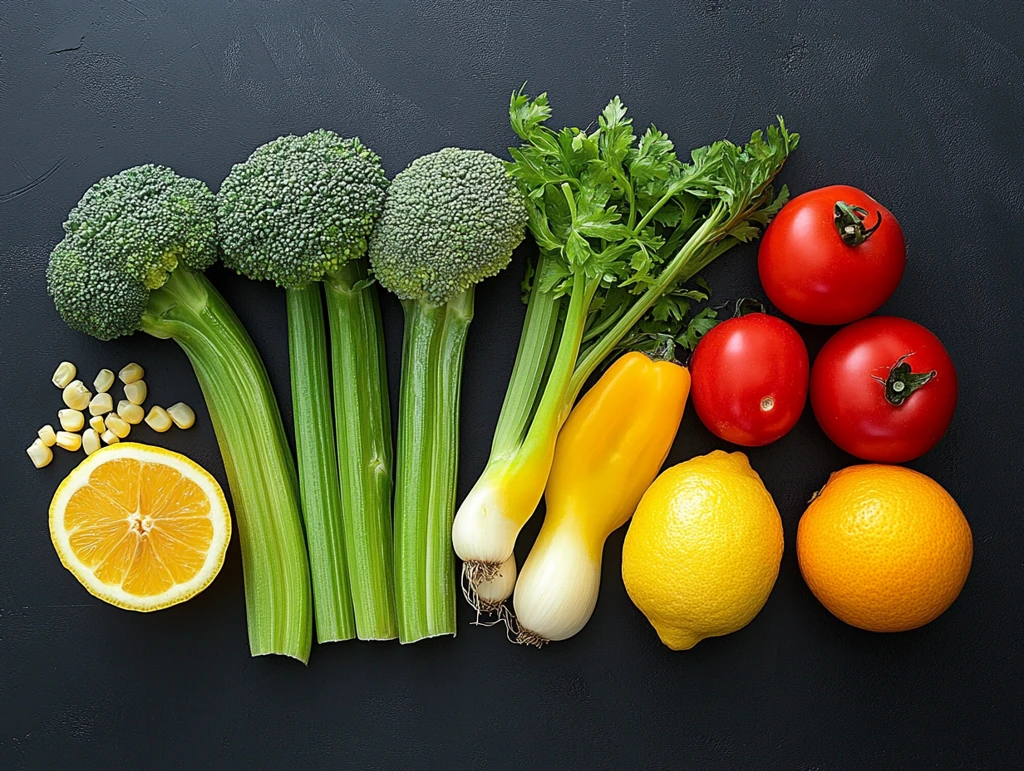 水果蔬菜色彩搭配