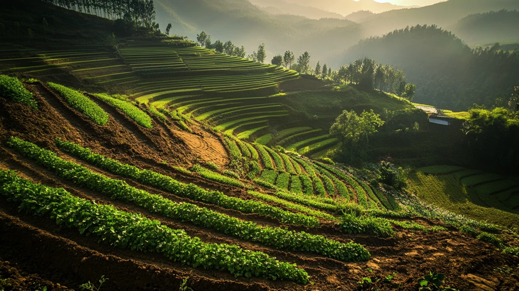 梯田农耕