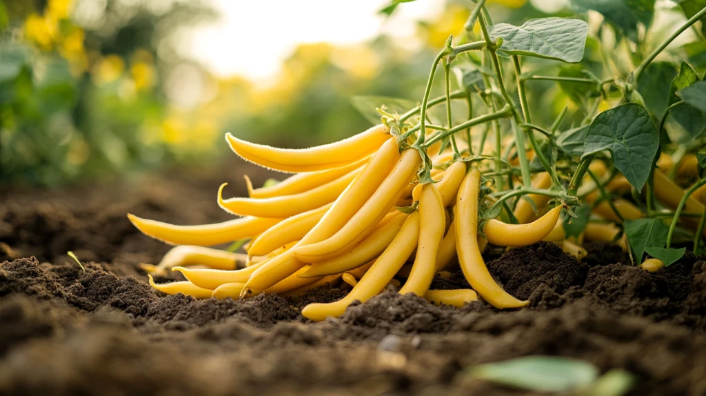 豆类农产品果实豆角地