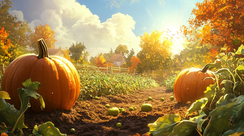 南瓜丰收场景
