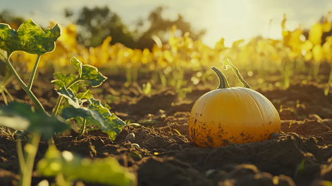 生长中的小南瓜