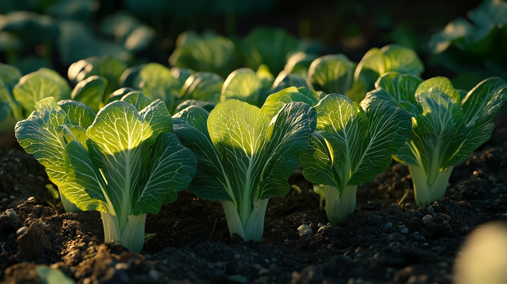 茁壮成长的白菜