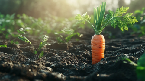 胡萝卜生长
