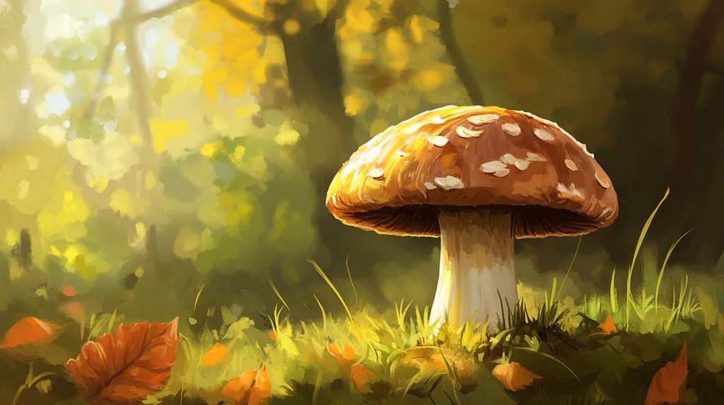 唯美森林野生菌