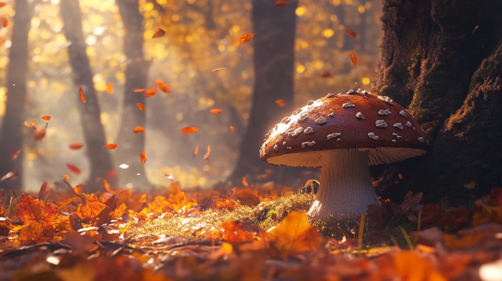 唯美森林野生菌