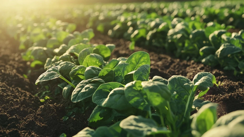 绿色青菜种植园