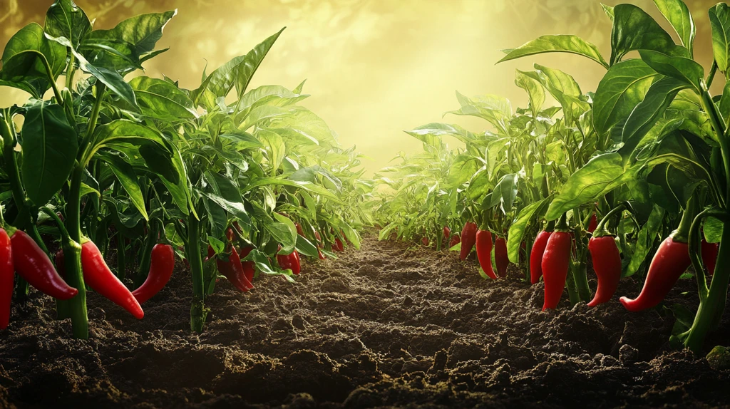 辣椒地素材下载