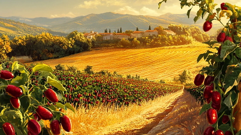 水果农业田园风光