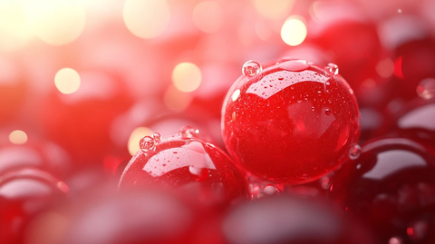 红色球体创意场景