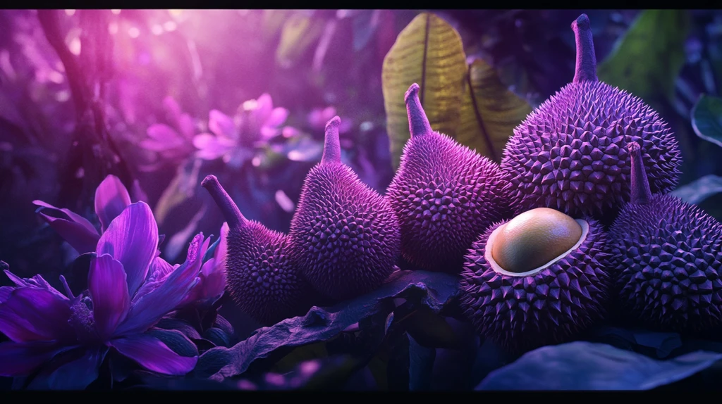 炫彩黑加仑凤梨壁纸