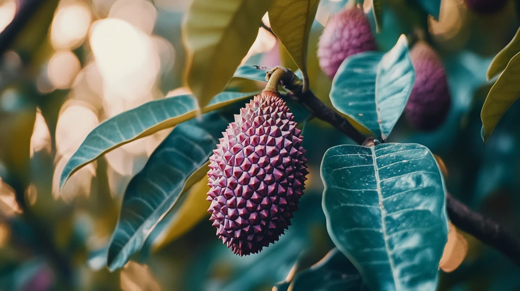 未成熟悉的荔枝