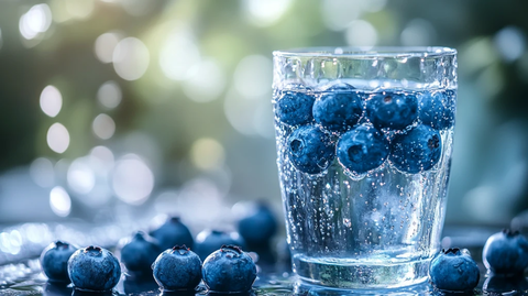 蓝莓图片蓝莓汁