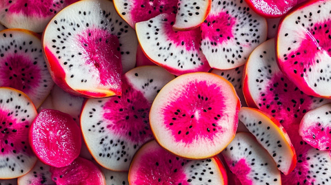 火龙果果肉背景