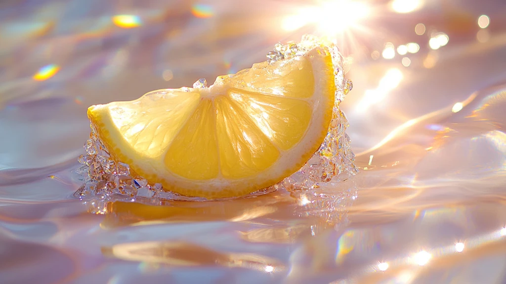 柠檬切片健康饮品