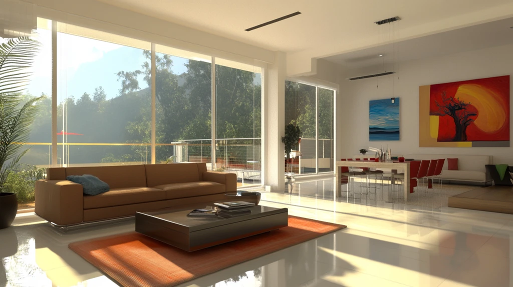 开放客厅沙发床