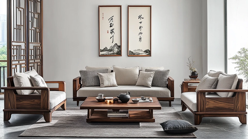 新中式实木家具