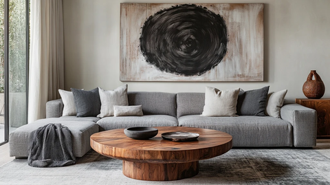 灰色沙发客厅设计