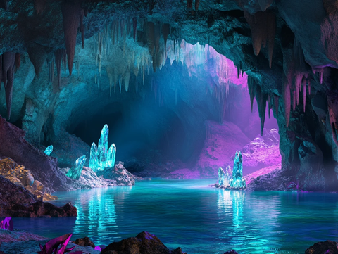 地下河水晶岩洞