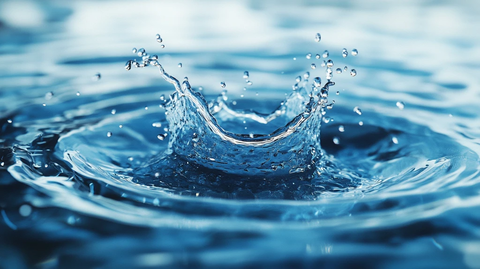 迸溅的水珠