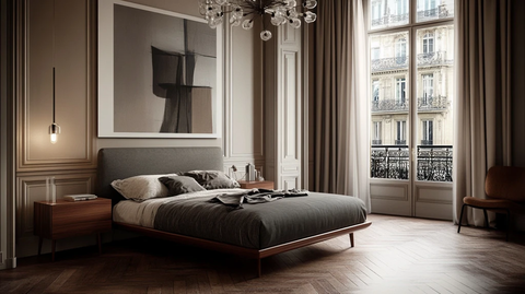 现代法式卧室