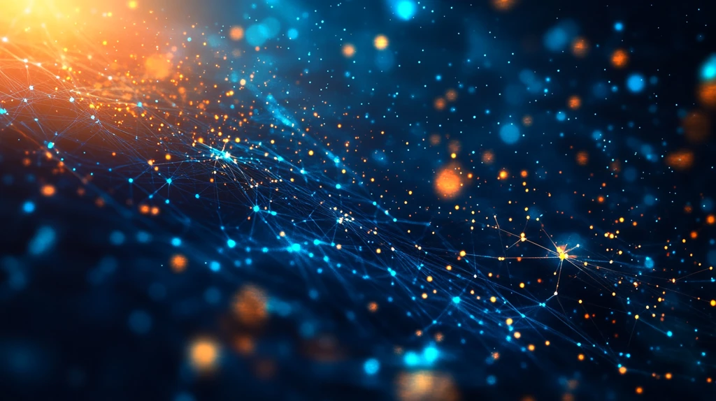 网点创意特效背景